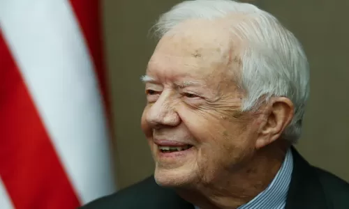 Jimmy Carter Maintains Good Spirits During End-of-Life Care at Home